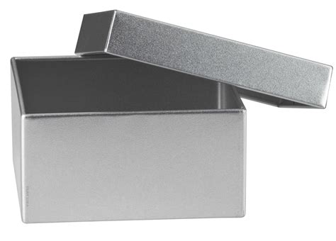 metal presentation gift boxes|JUVITUS Silver Steel Metal Gift Boxes (3 PACK) SMALL box .